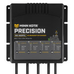 Minn Kota Precision onboard battery charger, model MK 460PCL.