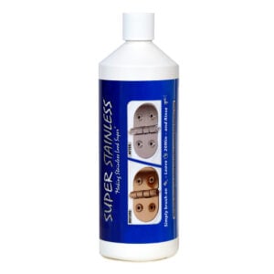 Super Stainless cleaning product bottle