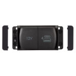 12V car power adapter with USB ports