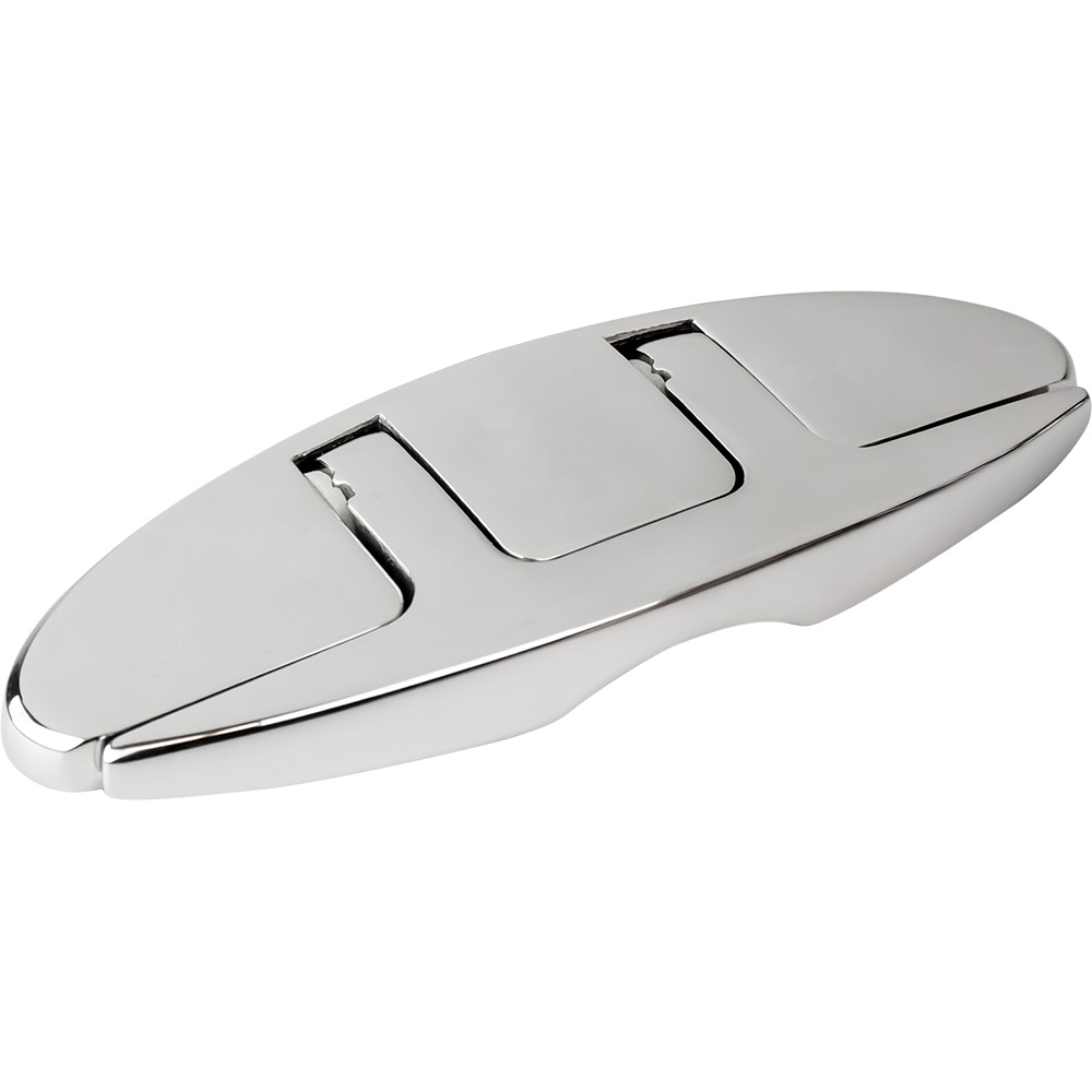Sleek metallic desktop cable organizer clip