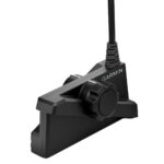 Garmin sonar transducer with cable connection.