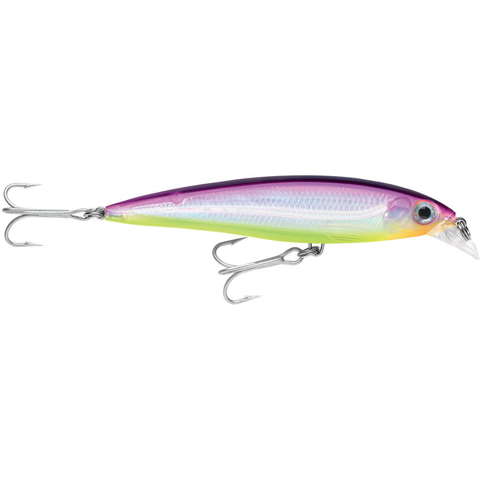 Colorful fishing lure with hooks