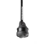 Humminbird fishfinder transducer with pole attachment.