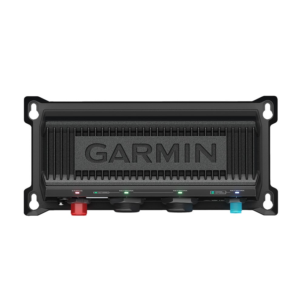 Garmin black marine network device with connectors