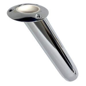 Stainless steel marine fishing rod holder mount