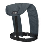 Mustang Survival inflatable life jacket with harness.