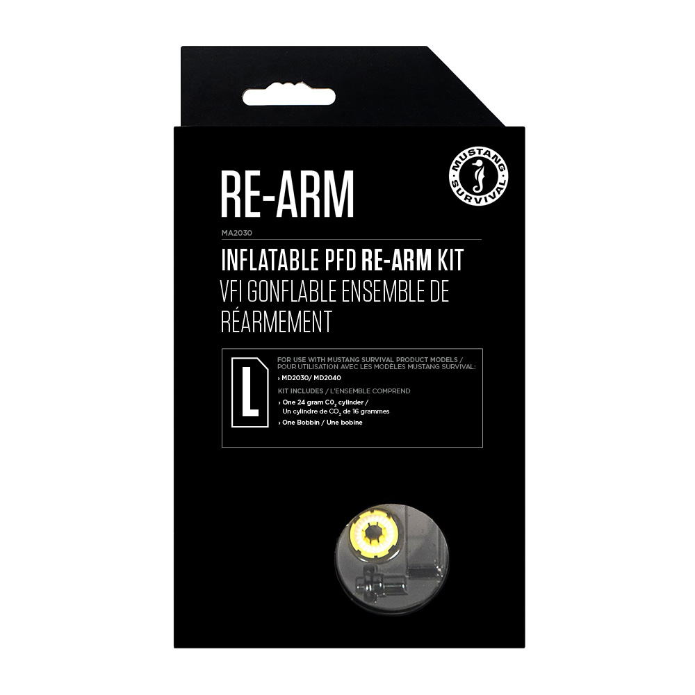 Mustang Survival PFD Re-arm Kit packaging