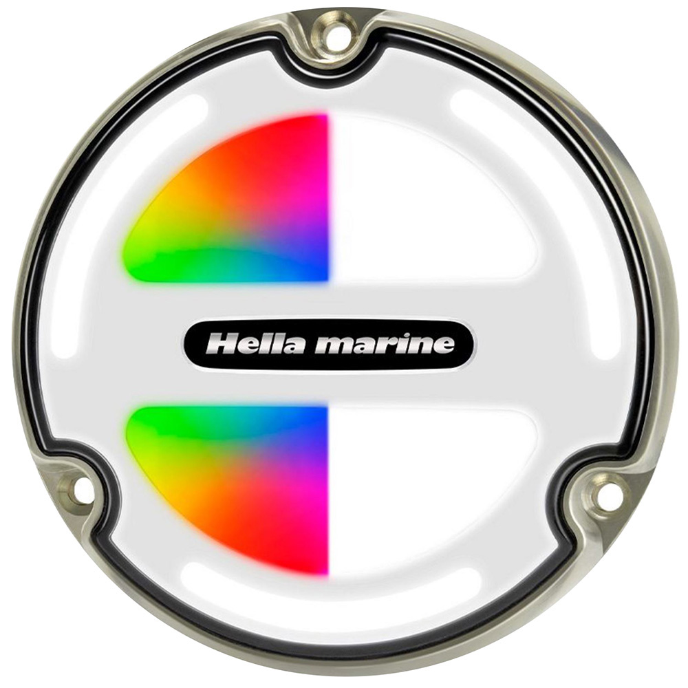 Hella Marine LED light with rainbow colors