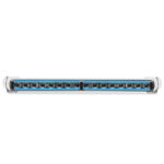 LED light bar, front view, white background
