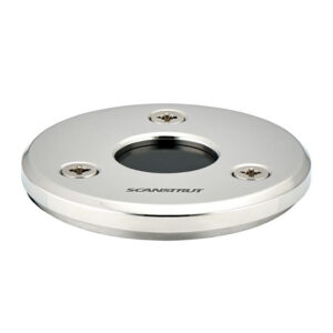 Stainless steel deck seal for marine applications.