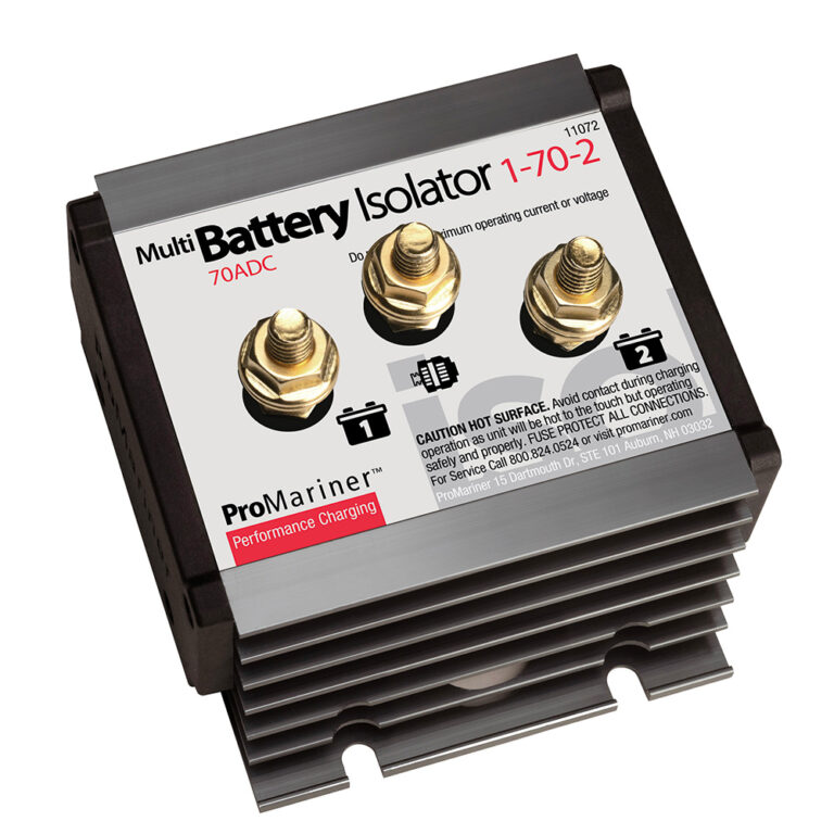 ProMariner multi battery isolator for performance charging