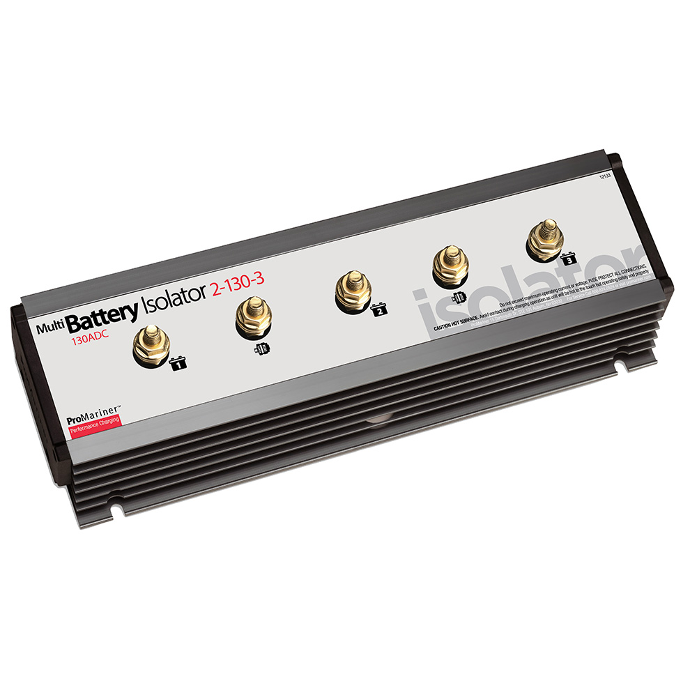 Multi Battery Isolator 2-130-3 for marine use