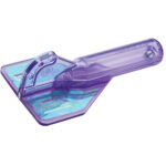 Purple plastic handheld scraper tool