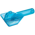 Blue fishing lure package opener