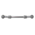 Gray rubber twist with ball ends