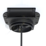 Black ceiling bracket with adjustable mount