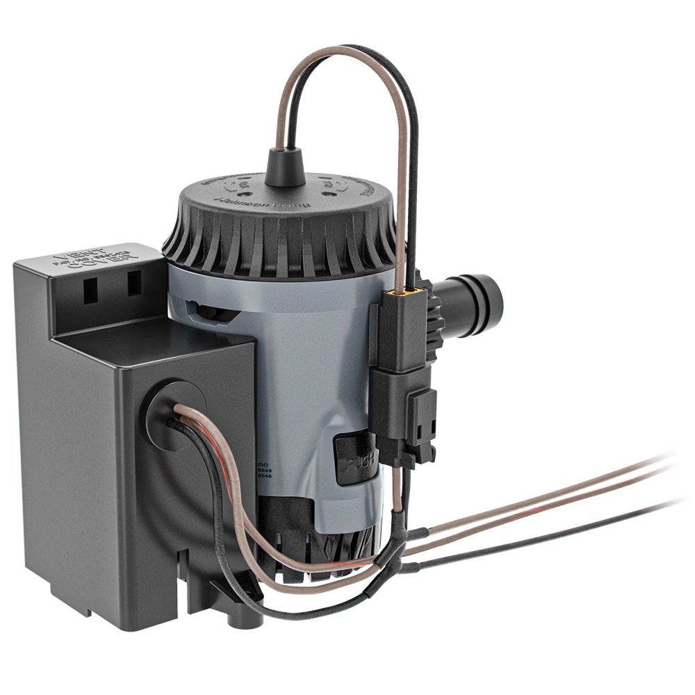 Industrial motor component with wires