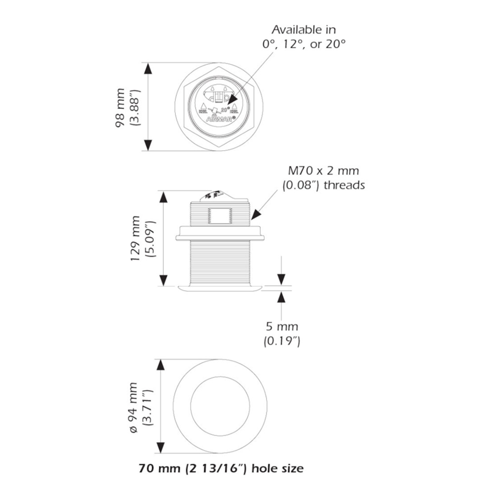 Technical drawing of adjustable component with measurements.