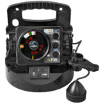 Vexilar FLX-38 fish finder with digital display.