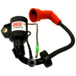 Ignition coil with wiring and connector