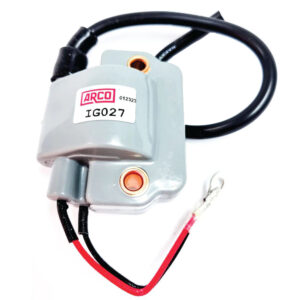 ARCO ignition coil with wires and connectors
