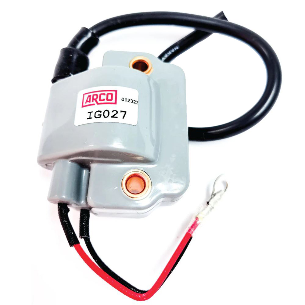 ARCO ignition coil with wires and connectors