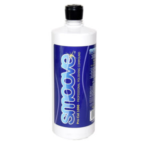 Smoove Pro-Cut 1000 polishing compound bottle.