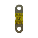 Yellow 60-amp bolt-down ANL fuse