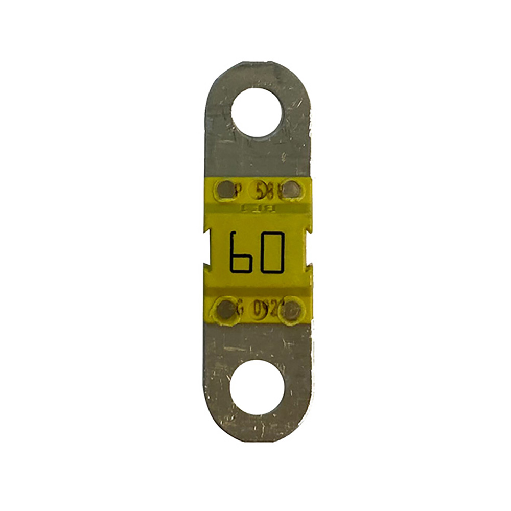 Yellow 60-amp bolt-down ANL fuse