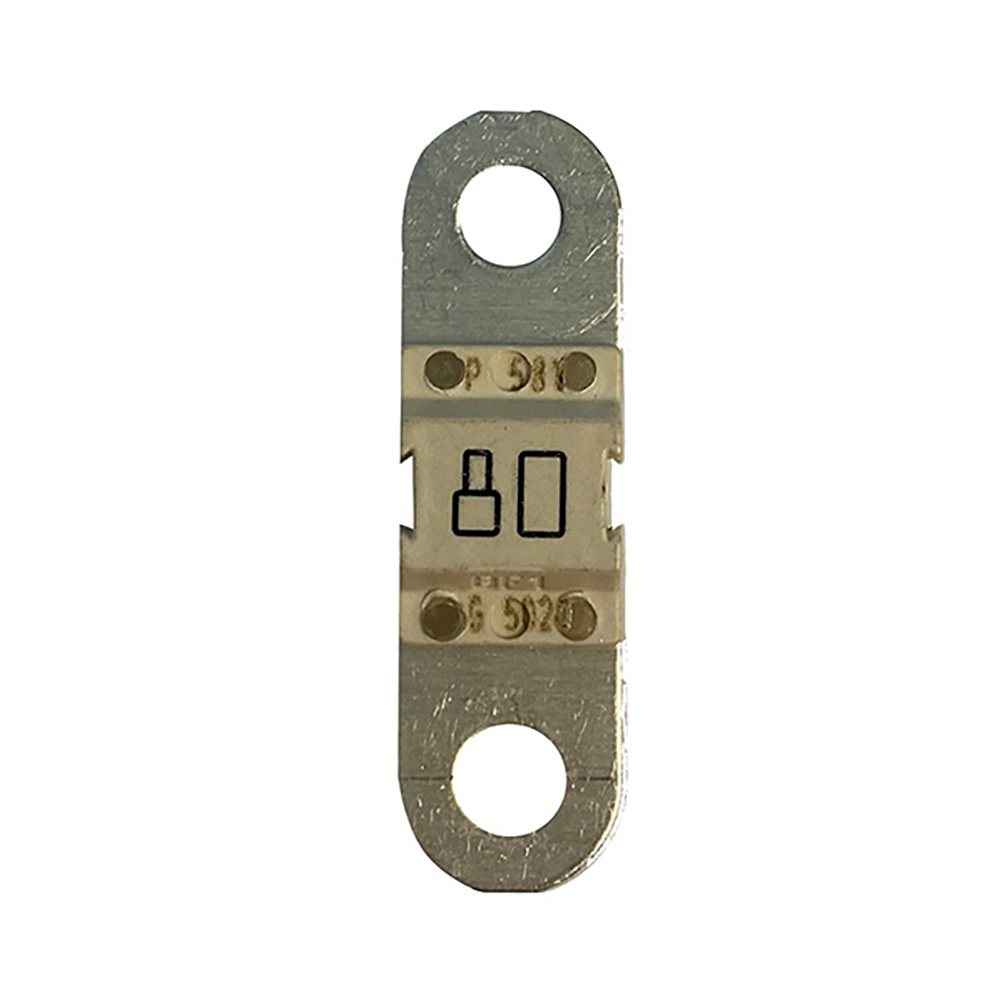 Electrical fuse with 80A rating.