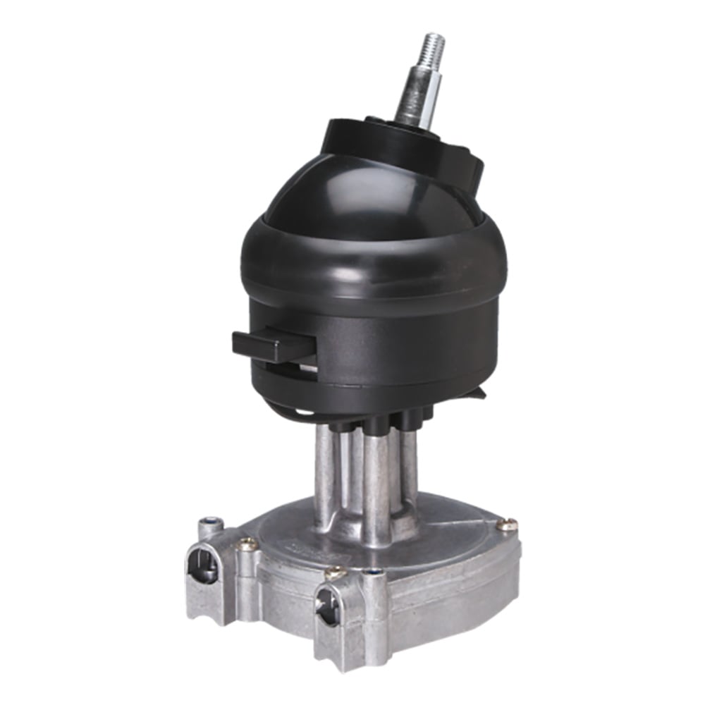 Black electronic wastegate actuator for turbocharger