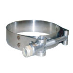 Stainless steel T-bolt hose clamp