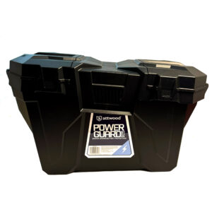Attwood Power Guard marine battery box black
