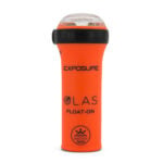 Orange safety light beacon by OLAS.