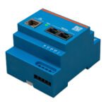 Blue Victron Energy electronic device with ports