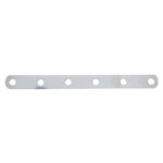 Metal strip with five holes