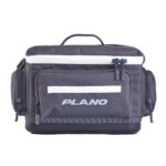 Plano gray fishing tackle bag with zippers