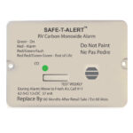 SAFE-T-ALERT RV Carbon Monoxide Alarm instructions