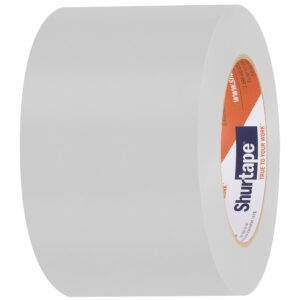 Wide roll of grey adhesive tape