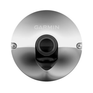 Garmin marine camera lens with metallic finish