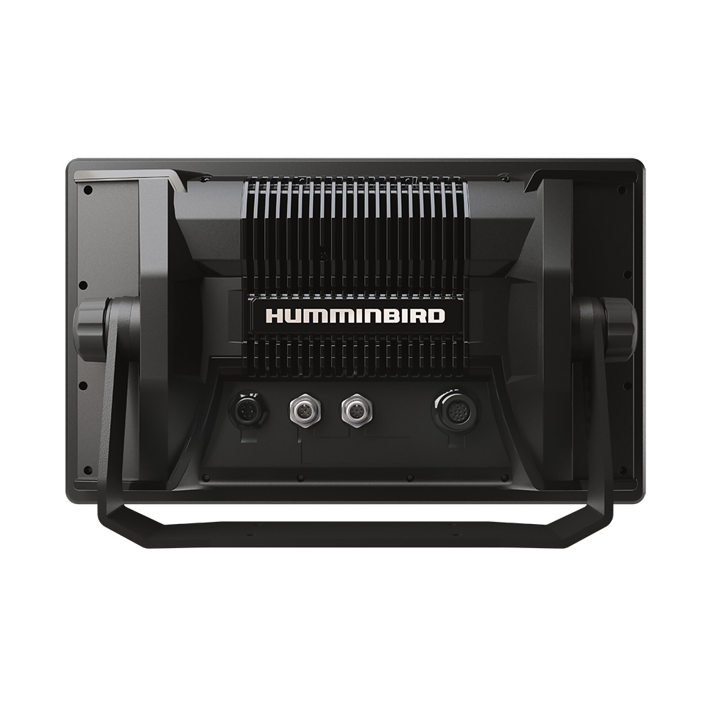Back view of Humminbird fish finder unit.