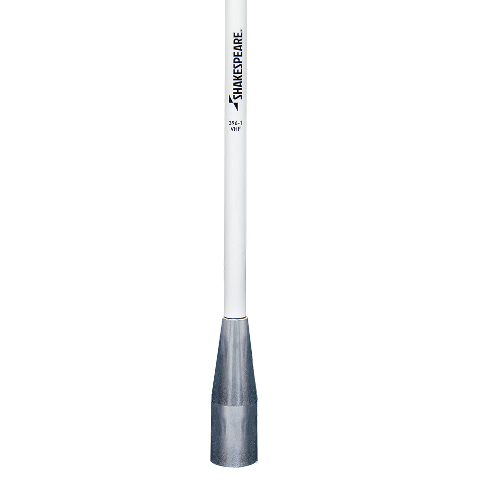 VHF marine antenna with silver base