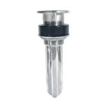 Stainless steel plumbing drain component