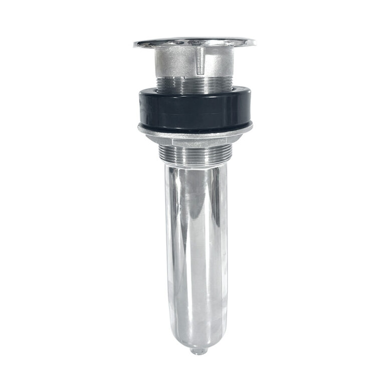 Stainless steel plumbing drain component