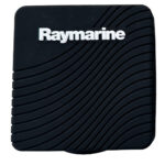 Raymarine black cover with wavy textured design