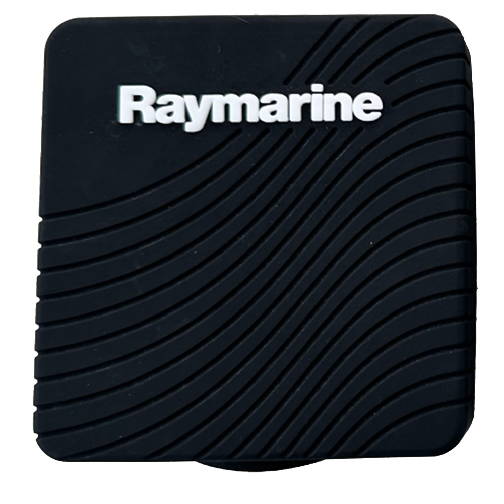 Raymarine black cover with wavy textured design