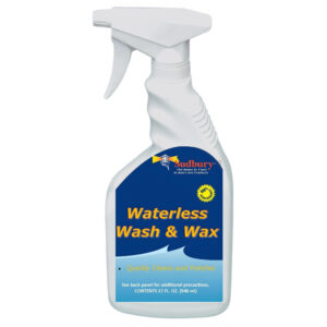 Sudbury Waterless Wash & Wax cleaner bottle