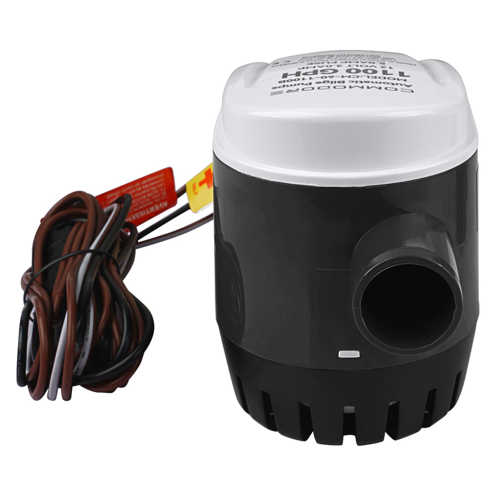 Automatic bilge pump with wiring harness