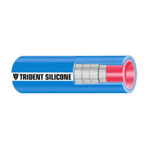 Blue silicone hose cross-section diagram