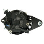 Close-up of a vehicle alternator back view.